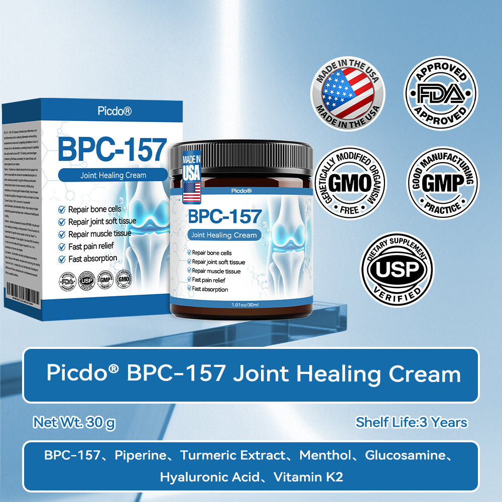 𝐎𝐟𝐟𝐢𝐜𝐢𝐚𝐥 𝐒𝐡𝐨𝐩丨𝖯𝗂𝖼𝗱𝗼® BPC-157 Joint Healing Cream(Use once daily)✅Treats osteoarthritis, rheumatoid arthritis, gout, psoriatic arthritis, tendinitis, bursitis, ankylosing spondylitis, lupus arthritis, as well as sports- or injury-related conditions.🚀
