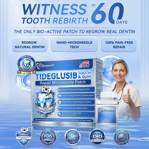 🦷𝐆𝐥𝐢𝐦𝐦𝐞𝐫𝐥𝐲® 𝐓𝐢𝐝𝐞𝐠𝐥𝐮𝐬𝐢𝐛 𝐓𝐨𝐨𝐭𝐡 & 𝐆𝐮𝐦 𝐑𝐞𝐩𝐚𝐢𝐫 𝐌𝐢𝐜𝐫𝐨𝐧𝐞𝐞𝐝𝐥𝐞 𝐏𝐚𝐭𝐜𝐡  | 𝐀𝐝𝐯𝐚𝐧𝐜𝐞𝐝 𝐒𝐭𝐞𝐦-𝐂𝐞𝐥𝐥 𝐀𝐜𝐭𝐢𝐯𝐚𝐭𝐢𝐨𝐧 𝐓𝐞𝐞𝐭𝐡 𝐒𝐭𝐫𝐢𝐩𝐬(🦷𝐑𝐞𝐛𝐮𝐢𝐥𝐝 𝐄𝐧𝐚𝐦𝐞𝐥 & 𝐃𝐞𝐧𝐭𝐢𝐧 • 𝐒𝐭𝐫𝐞𝐧𝐠𝐭𝐡𝐞𝐧 𝐆𝐮𝐦𝐬 • 𝐄𝐫𝐚𝐝𝐢𝐜𝐚𝐭𝐞 𝐓𝐚𝐫𝐭𝐚𝐫 & 𝐎𝐝𝐨𝐫 • 𝐒𝐭𝐨𝐩 𝐓𝐨𝐨𝐭𝐡 𝐒𝐞𝐧𝐬𝐢𝐭𝐢𝐯𝐢𝐭𝐲) 3.0
