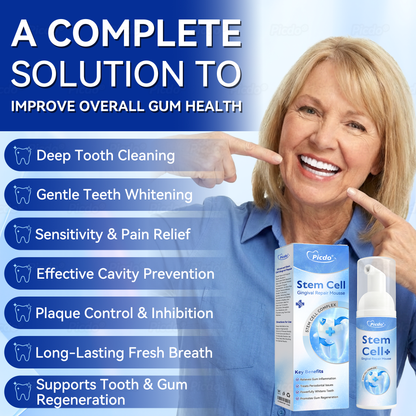 ✨🎇𝑃𝑖𝑐𝑑𝑜® 𝑆𝑡𝑒𝑚 𝐶𝑒𝑙𝑙 𝐺𝑖𝑛𝑔𝑖𝑣𝑎𝑙 𝑅𝑒𝑝𝑎𝑖𝑟 𝑀𝑜𝑢𝑠𝑠𝑒(🦷Promote Tooth Regrowth • Remove Tartar • Strengthen Gums • Deep Clean & Freshen Breath)🌵