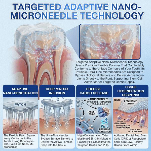 🦷𝐆𝐥𝐢𝐦𝐦𝐞𝐫𝐥𝐲® 𝐓𝐢𝐝𝐞𝐠𝐥𝐮𝐬𝐢𝐛 𝐓𝐨𝐨𝐭𝐡 & 𝐆𝐮𝐦 𝐑𝐞𝐩𝐚𝐢𝐫 𝐌𝐢𝐜𝐫𝐨𝐧𝐞𝐞𝐝𝐥𝐞 𝐏𝐚𝐭𝐜𝐡  | 𝐀𝐝𝐯𝐚𝐧𝐜𝐞𝐝 𝐒𝐭𝐞𝐦-𝐂𝐞𝐥𝐥 𝐀𝐜𝐭𝐢𝐯𝐚𝐭𝐢𝐨𝐧 𝐓𝐞𝐞𝐭𝐡 𝐒𝐭𝐫𝐢𝐩𝐬(🦷𝐑𝐞𝐛𝐮𝐢𝐥𝐝 𝐄𝐧𝐚𝐦𝐞𝐥 & 𝐃𝐞𝐧𝐭𝐢𝐧 • 𝐒𝐭𝐫𝐞𝐧𝐠𝐭𝐡𝐞𝐧 𝐆𝐮𝐦𝐬 • 𝐄𝐫𝐚𝐝𝐢𝐜𝐚𝐭𝐞 𝐓𝐚𝐫𝐭𝐚𝐫 & 𝐎𝐝𝐨𝐫 • 𝐒𝐭𝐨𝐩 𝐓𝐨𝐨𝐭𝐡 𝐒𝐞𝐧𝐬𝐢𝐭𝐢𝐯𝐢𝐭𝐲) 3.0