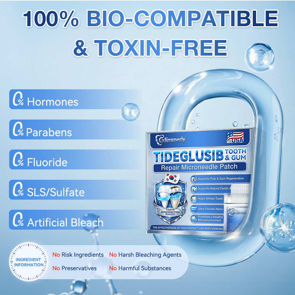 🦷𝐆𝐥𝐢𝐦𝐦𝐞𝐫𝐥𝐲® 𝐓𝐢𝐝𝐞𝐠𝐥𝐮𝐬𝐢𝐛 𝐓𝐨𝐨𝐭𝐡 & 𝐆𝐮𝐦 𝐑𝐞𝐩𝐚𝐢𝐫 𝐌𝐢𝐜𝐫𝐨𝐧𝐞𝐞𝐝𝐥𝐞 𝐏𝐚𝐭𝐜𝐡  | 𝐀𝐝𝐯𝐚𝐧𝐜𝐞𝐝 𝐒𝐭𝐞𝐦-𝐂𝐞𝐥𝐥 𝐀𝐜𝐭𝐢𝐯𝐚𝐭𝐢𝐨𝐧 𝐓𝐞𝐞𝐭𝐡 𝐒𝐭𝐫𝐢𝐩𝐬(🦷𝐑𝐞𝐛𝐮𝐢𝐥𝐝 𝐄𝐧𝐚𝐦𝐞𝐥 & 𝐃𝐞𝐧𝐭𝐢𝐧 • 𝐒𝐭𝐫𝐞𝐧𝐠𝐭𝐡𝐞𝐧 𝐆𝐮𝐦𝐬 • 𝐄𝐫𝐚𝐝𝐢𝐜𝐚𝐭𝐞 𝐓𝐚𝐫𝐭𝐚𝐫 & 𝐎𝐝𝐨𝐫 • 𝐒𝐭𝐨𝐩 𝐓𝐨𝐨𝐭𝐡 𝐒𝐞𝐧𝐬𝐢𝐭𝐢𝐯𝐢𝐭𝐲) 3.0