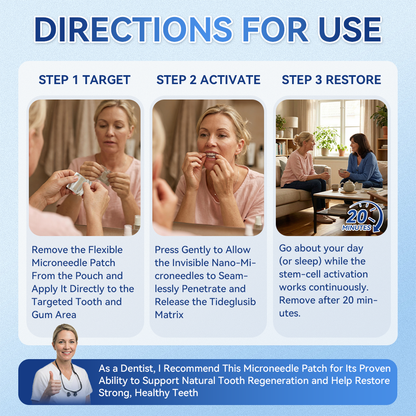 🦷𝐆𝐥𝐢𝐦𝐦𝐞𝐫𝐥𝐲® 𝐓𝐢𝐝𝐞𝐠𝐥𝐮𝐬𝐢𝐛 𝐓𝐨𝐨𝐭𝐡 & 𝐆𝐮𝐦 𝐑𝐞𝐩𝐚𝐢𝐫 𝐌𝐢𝐜𝐫𝐨𝐧𝐞𝐞𝐝𝐥𝐞 𝐏𝐚𝐭𝐜𝐡  | 𝐀𝐝𝐯𝐚𝐧𝐜𝐞𝐝 𝐒𝐭𝐞𝐦-𝐂𝐞𝐥𝐥 𝐀𝐜𝐭𝐢𝐯𝐚𝐭𝐢𝐨𝐧 𝐓𝐞𝐞𝐭𝐡 𝐒𝐭𝐫𝐢𝐩𝐬(🦷𝐑𝐞𝐛𝐮𝐢𝐥𝐝 𝐄𝐧𝐚𝐦𝐞𝐥 & 𝐃𝐞𝐧𝐭𝐢𝐧 • 𝐒𝐭𝐫𝐞𝐧𝐠𝐭𝐡𝐞𝐧 𝐆𝐮𝐦𝐬 • 𝐄𝐫𝐚𝐝𝐢𝐜𝐚𝐭𝐞 𝐓𝐚𝐫𝐭𝐚𝐫 & 𝐎𝐝𝐨𝐫 • 𝐒𝐭𝐨𝐩 𝐓𝐨𝐨𝐭𝐡 𝐒𝐞𝐧𝐬𝐢𝐭𝐢𝐯𝐢𝐭𝐲) 3.0