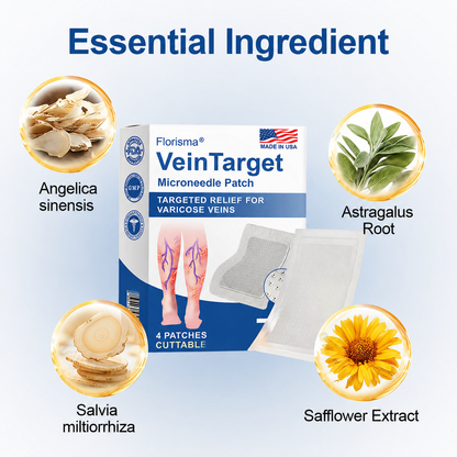 🇺🇸👨‍⚕️✅✅𝑭𝑳𝑶𝑹𝑰𝑺𝑴𝑨® VeinTarget Microneedle Patch⚡Instant Relief, Long-Term Results