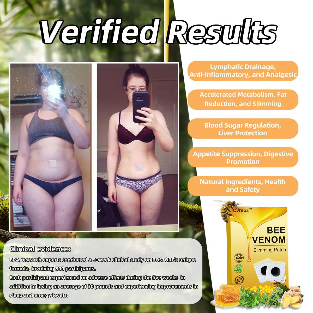 𝐂𝐯𝐫𝐞𝐨𝐳™ 𝐁𝐞𝐞 𝐕𝐞𝐧𝐨𝐦 𝐒𝐥𝐢𝐦𝐦𝐢𝐧𝐠 𝐏𝐚𝐭𝐜𝐡⭐(𝐟𝐨𝐫 𝐚𝐥𝐥 𝐥𝐲𝐦𝐩𝐡𝐚𝐭𝐢𝐜 𝐩𝐫𝐨𝐛𝐥𝐞𝐦𝐬 𝐚𝐧𝐝 𝐨𝐛𝐞𝐬𝐢𝐭𝐲)💎