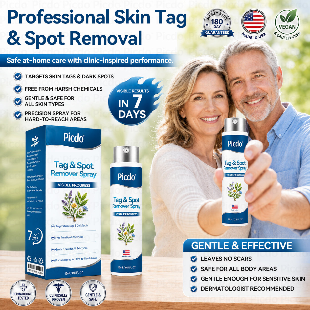 𝐏𝑖𝐜𝐝𝑜® 7-𝐷𝑎𝑦 𝑇𝑎𝑔 & 𝑆𝑝𝑜𝑡 𝑅𝑒𝑚𝑜𝑣𝑒𝑟 𝑆𝑝𝑟𝑎𝑦(Zero Pain, Zero 𝐒𝐜𝐚𝒓𝒔 Precision Spray)🚀